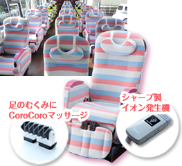 【ボーテ】(3列独立・女性専用車)